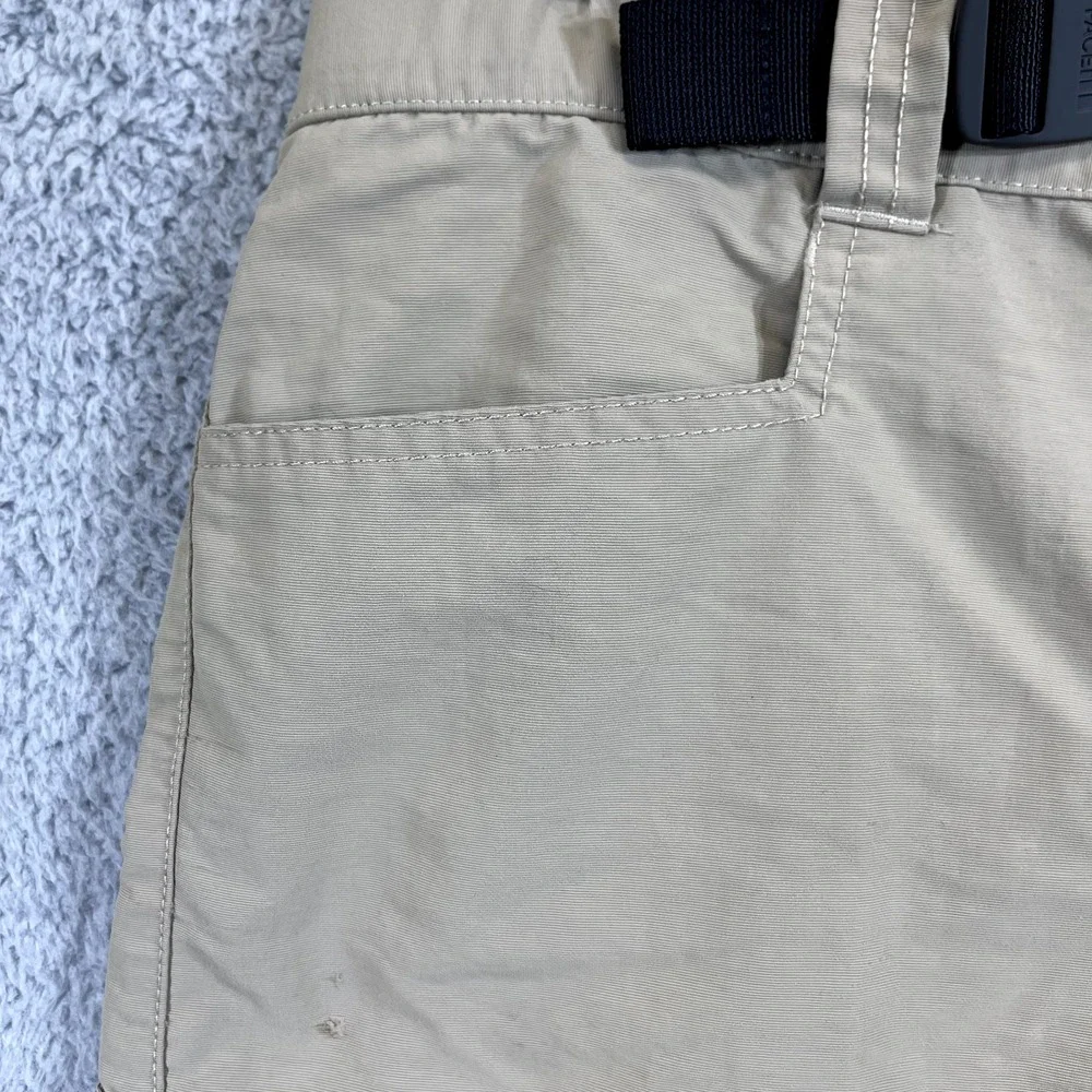 The North Face Cargo Shorts Size‎ 30 Mens Tan Belted Hiking Outdoors
